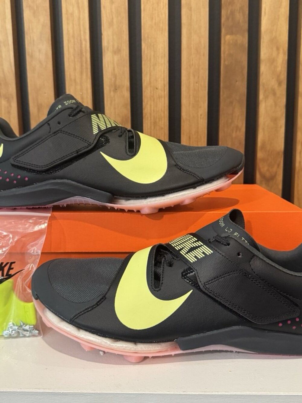 SIZE 10.5 MENS - Nike Air Zoom Long Jump LJ Elite Track Spikes CT0079-001 Black